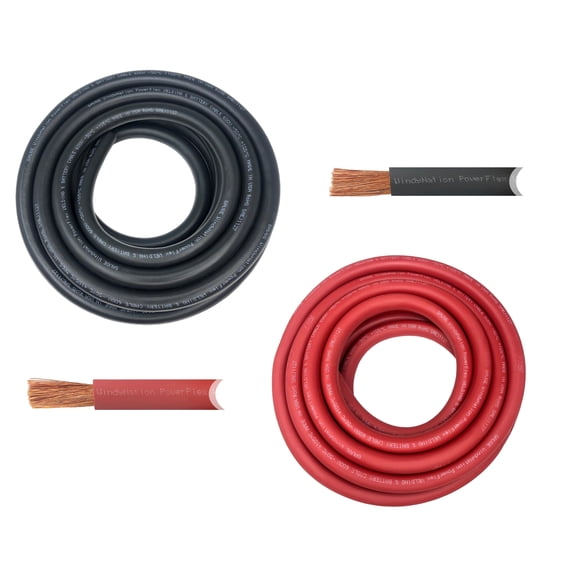 8-Gauge 20 ft. Black/20 ft. Red Welding Cable (1-Pair)