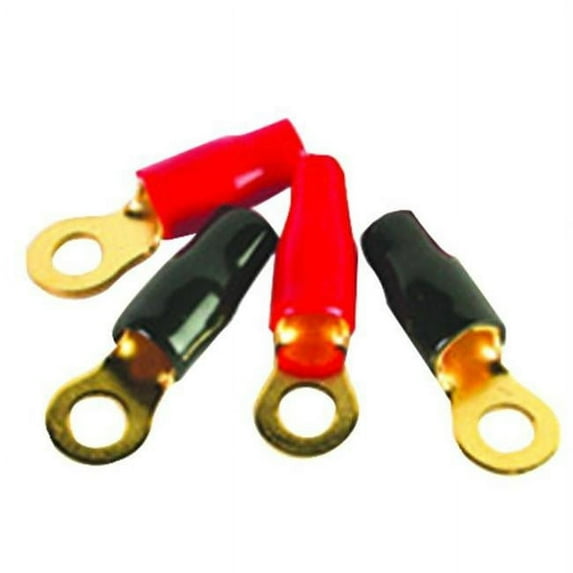 8-Gauge Ring Terminal- 4 Pk