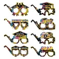 thumbnail image 1 of 8 Glasses Props Clearance! Class of 2025 Graduation Decorations Booth Props 8Pcs 2025 Graduate Paper Glasses Graduation Decoration, 1 of 5