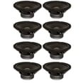 thumbnail image 1 of 8 Goldwood Sound GW-8028 Rubber Surround 8" Woofers 190 Watts each 8ohm Replacement Speakers, 1 of 5