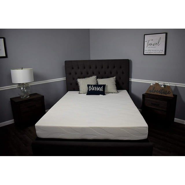 8" Graphite Infused Memory FoamSleeps Cooler100 Made in The USA