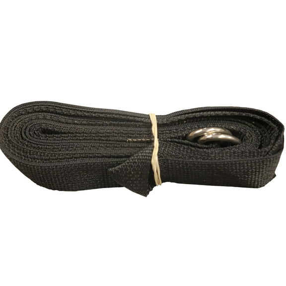8' Ground Tie Down Strap with D Ring 2 Pack