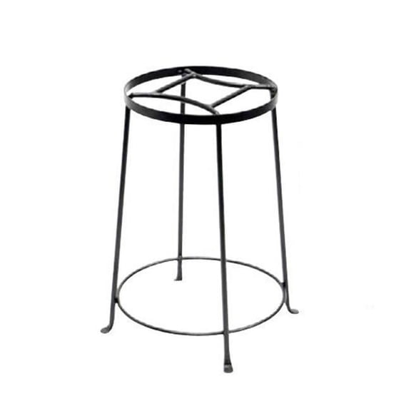 8''H Wrought Iron Argyle Plant Stand I