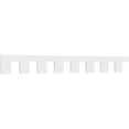 thumbnail image 1 of 8"H x 1"P x 85 3/8"L Fayetteville Architectural Grade PVC Dentil Trim, 1 of 10