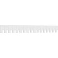 thumbnail image 1 of 8"H x 1"P x 90 5/8"L Sanford Architectural Grade PVC Dentil Block Trim, 1 of 9