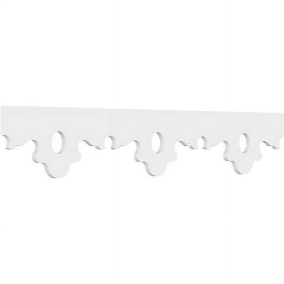 8"H x 5/8"P x 48"L Frederic Architectural Grade PVC Running Trim