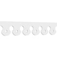 thumbnail image 1 of 8"H x 5/8"P x 48"L Gulliver Architectural Grade PVC Running Trim, 1 of 1