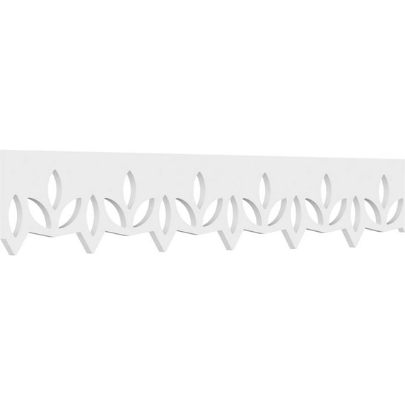 8"H x 5/8"P x 48"L Laurel Architectural Grade PVC Running Trim
