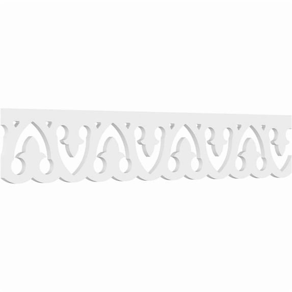 8"H x 5/8"P x 48"L Metamora Architectural Grade PVC Running Trim