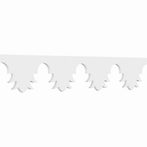8"H x 5/8"P x 48"L Valencia Architectural Grade PVC Running Trim