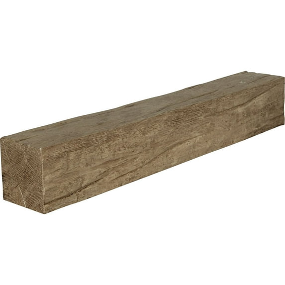 8"H x 8"D x 60"W Riverwood Faux Wood Fireplace Mantel, Golden Oak