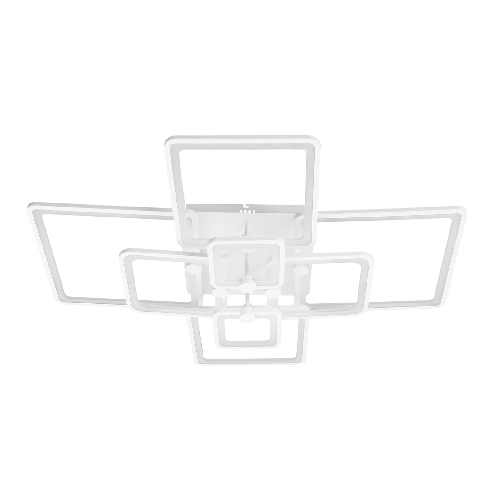 8-Head Ceiling Light, LED Ceiling Light with Remote Control, Dimming Ceiling Light Fixture for Bedrooms, Dining Rooms, Living rooms (41.73*30.71in)