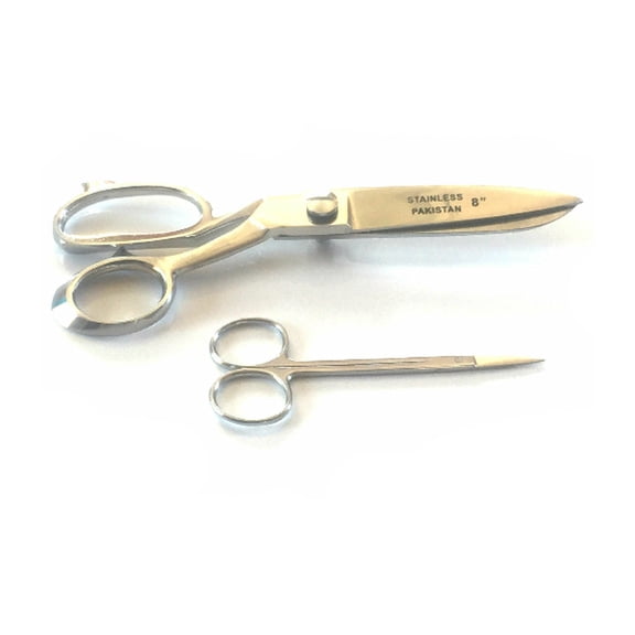8 Heavy Duty Carpet Fabric Leather Upholstery Tailor Scissors Gift Set