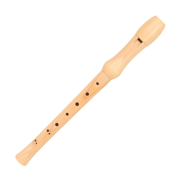 7829 8 Hole Recorder German British Treble Flute with Clean Rod & Storage Box