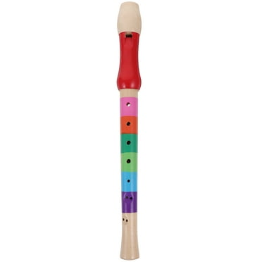 8-Hole Wood Soprano Flute for Kids - Music Wind Instrument