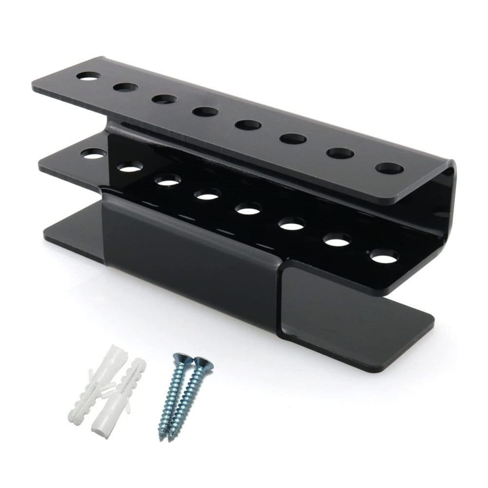 8 Holes Acrylic for Dart Display Stand Holder for Dart Organiser Station Ledge