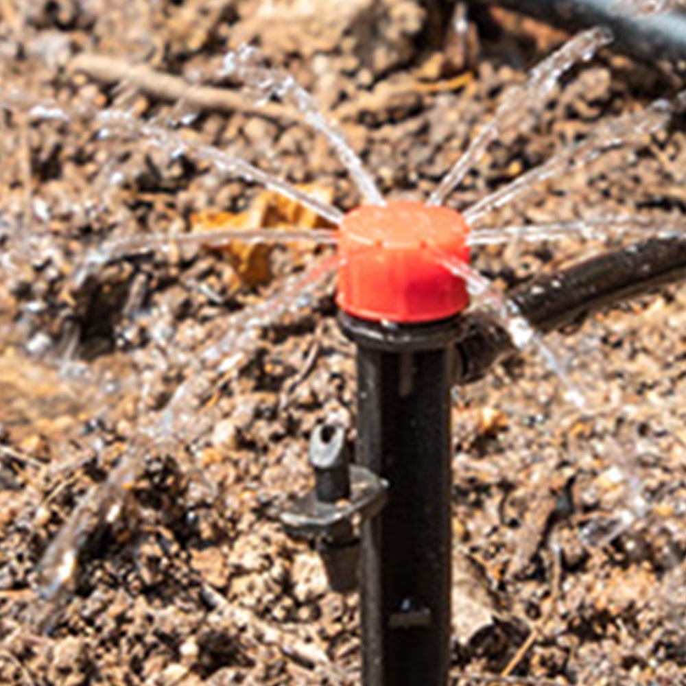 8 Holes Adjustable Irrigation Stakes Detachable Easy Installation