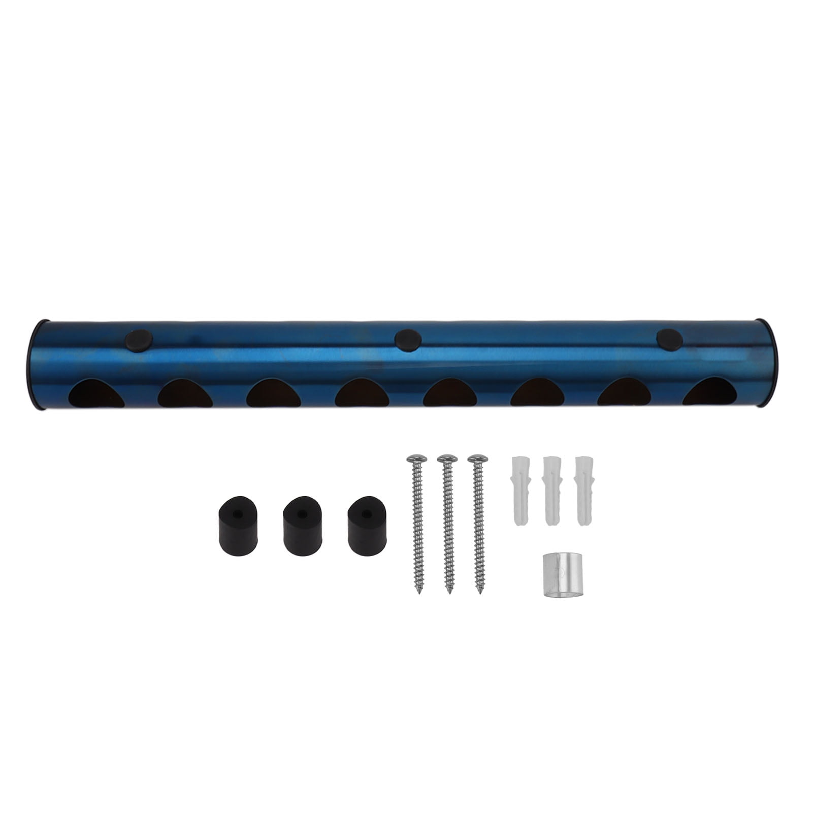 8 Holes Stainless Steel Wall Mounted Wine Rack Wall Bar Wine Bottle Rack Red Wine Storage Rack