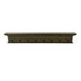 thumbnail image 1 of Home Wall Decorative Antique Brass Hardware 8 Hook Coat Rack - Green, 1 of 7