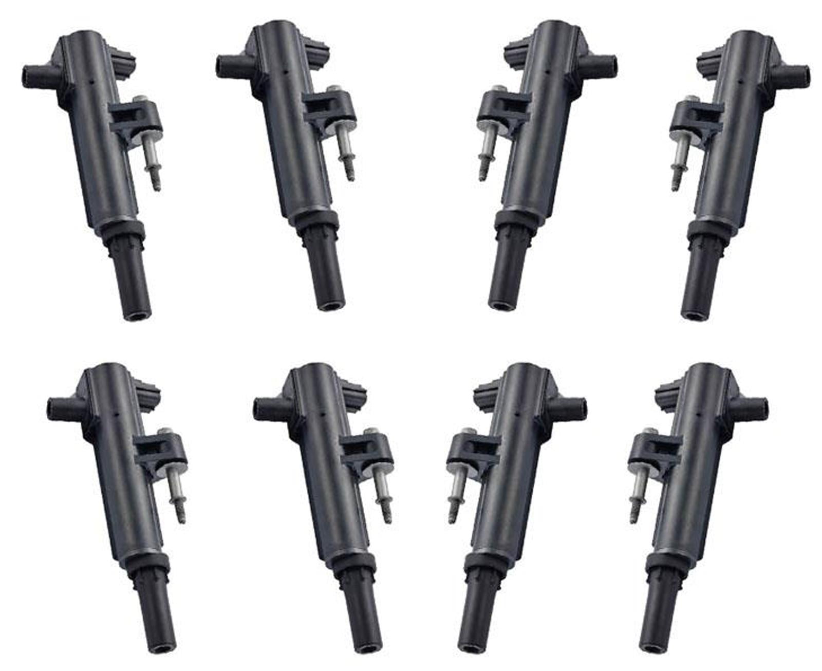 8 Ignition Coils With Connector Boots for Dodge Ram 1500 Pick Up 4.7L