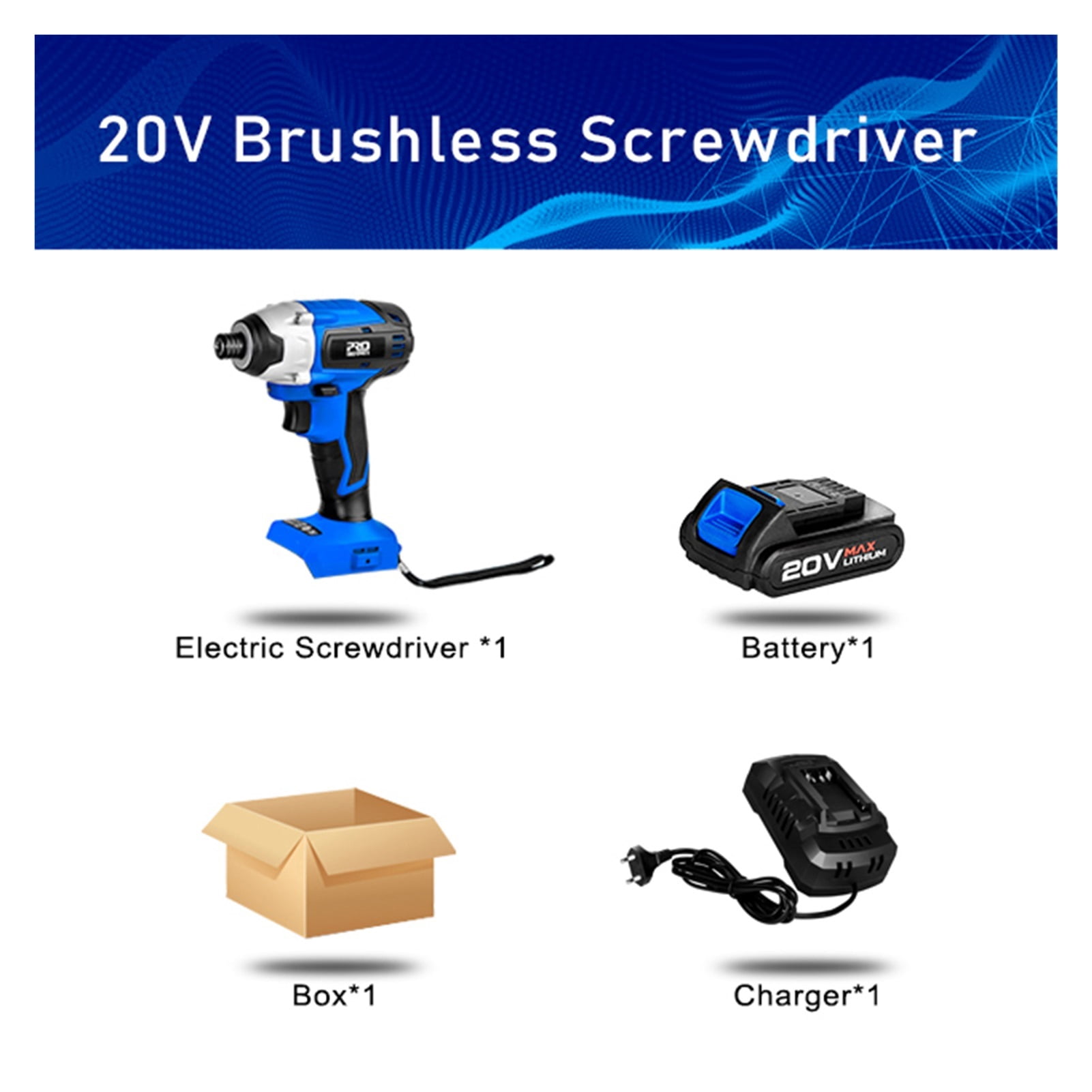 8 In 1 Cordless Screwdriver Drill Hammer Drill Impact Wrench Angle Grinder Circular Saw Jig Saw Air Inflator Lithium Battery
