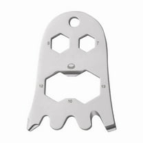 8-In-1 Stainless Steel Multi-Tool, Ghost-Shaped Edc Pocket Gadget With Safety Belt Cutter Screwdriver Wire Cutter, Outdoor Essential For Camping Hiking Travel, Gift For Men And