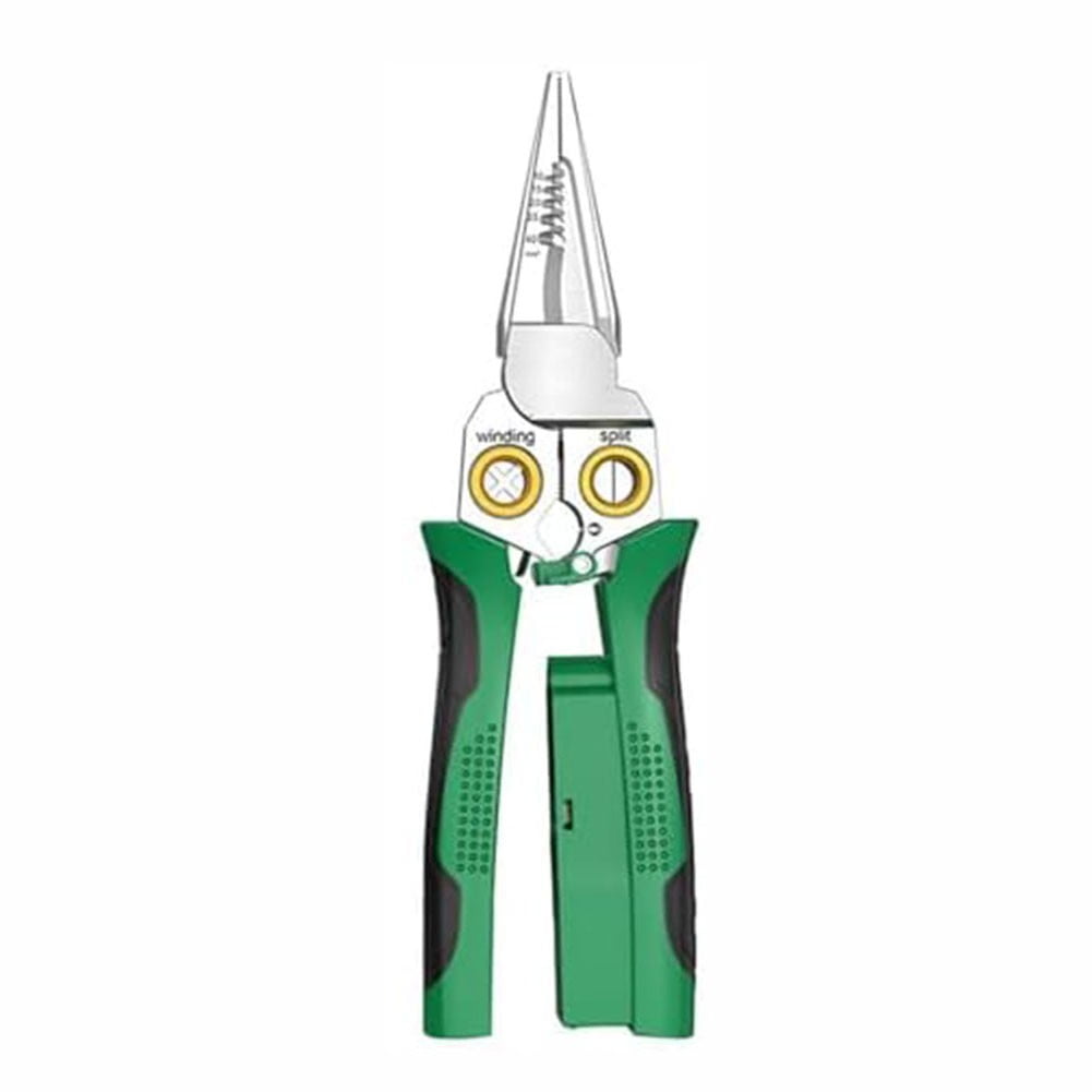 8-In-1 Wire Stripper & Voltage Tester: Forprecision Cutting, Crimping & Safety