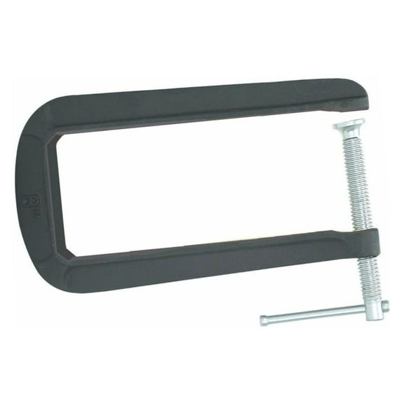 8 In. Extra Deep C-Clamp 8-1/2" Throat Depth