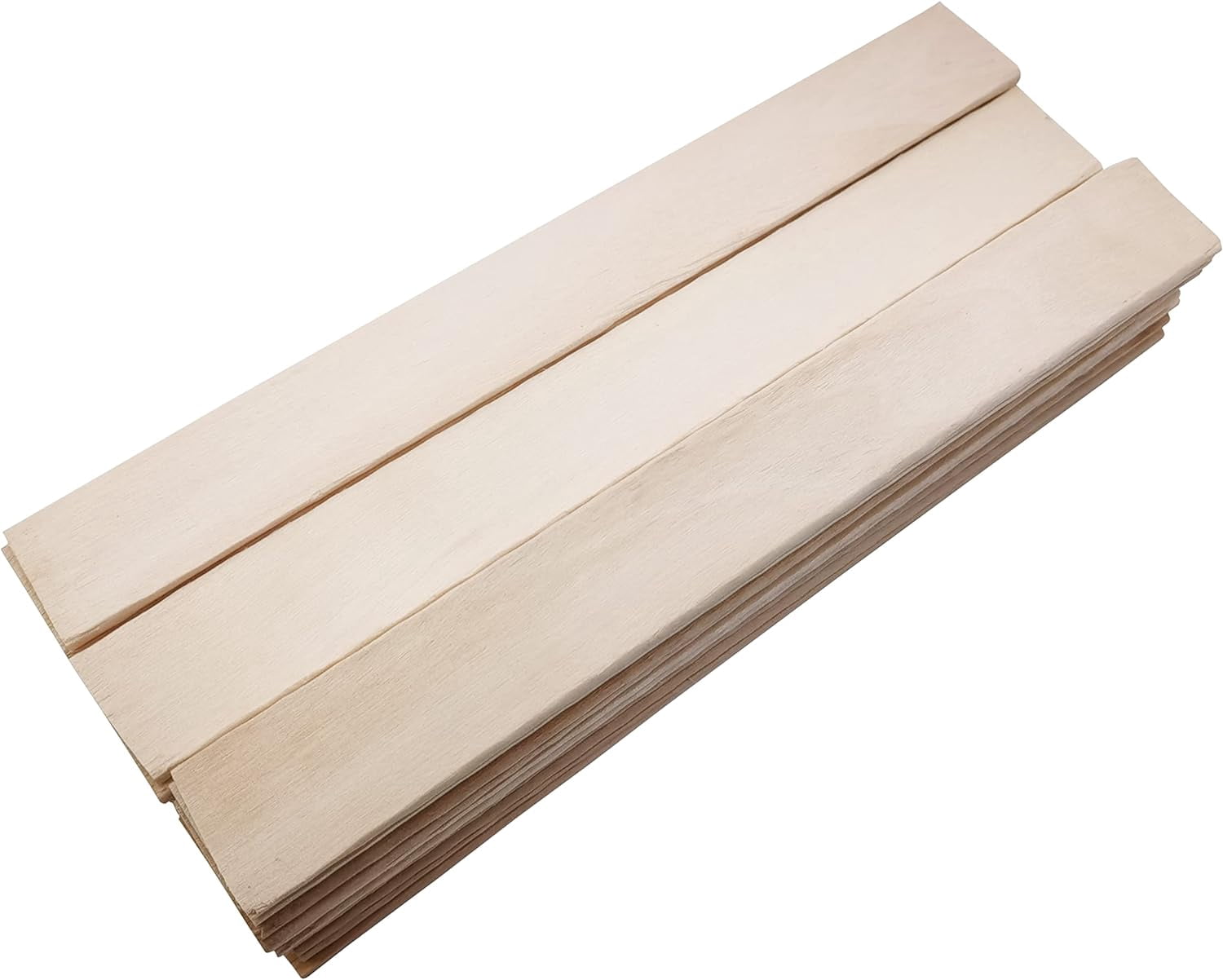 8 Inch 100PCS Popsicle Sticks for Crafts, Jumbo Craft Wooden Paint Stick Arts, Projects, DIY Ice Cream, Waxing, Mixing