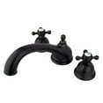 thumbnail image 1 of 8 Inch -18 Inch Widespread Roman Tub Filler - Oil Rubbed Bronze, 1 of 1
