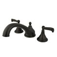 thumbnail image 1 of 8 Inch -18 Inch Widespread Roman Tub Filler - Oil Rubbed Bronze, 1 of 1
