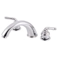 thumbnail image 1 of 8 Inch -18 Inch Widespread Roman Tub Filler - Polished Chrome, 1 of 1