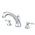 thumbnail image 1 of 8 Inch -18 Inch Widespread Roman Tub Filler - Polished Chrome, 1 of 1