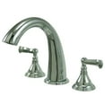 thumbnail image 1 of 8 Inch -18 Inch Widespread Roman Tub Filler - Polished Chrome, 1 of 1