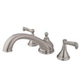 thumbnail image 1 of 8 Inch -18 Inch Widespread Roman Tub Filler - Satin Nickel, 1 of 1