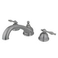 thumbnail image 1 of 8 Inch -18 Inch Widespread Roman Tub Filler - Satin Nickel, 1 of 1