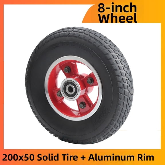 8 Inch 200x50 Solid FOR Rubber Tire for Electric Scooter
