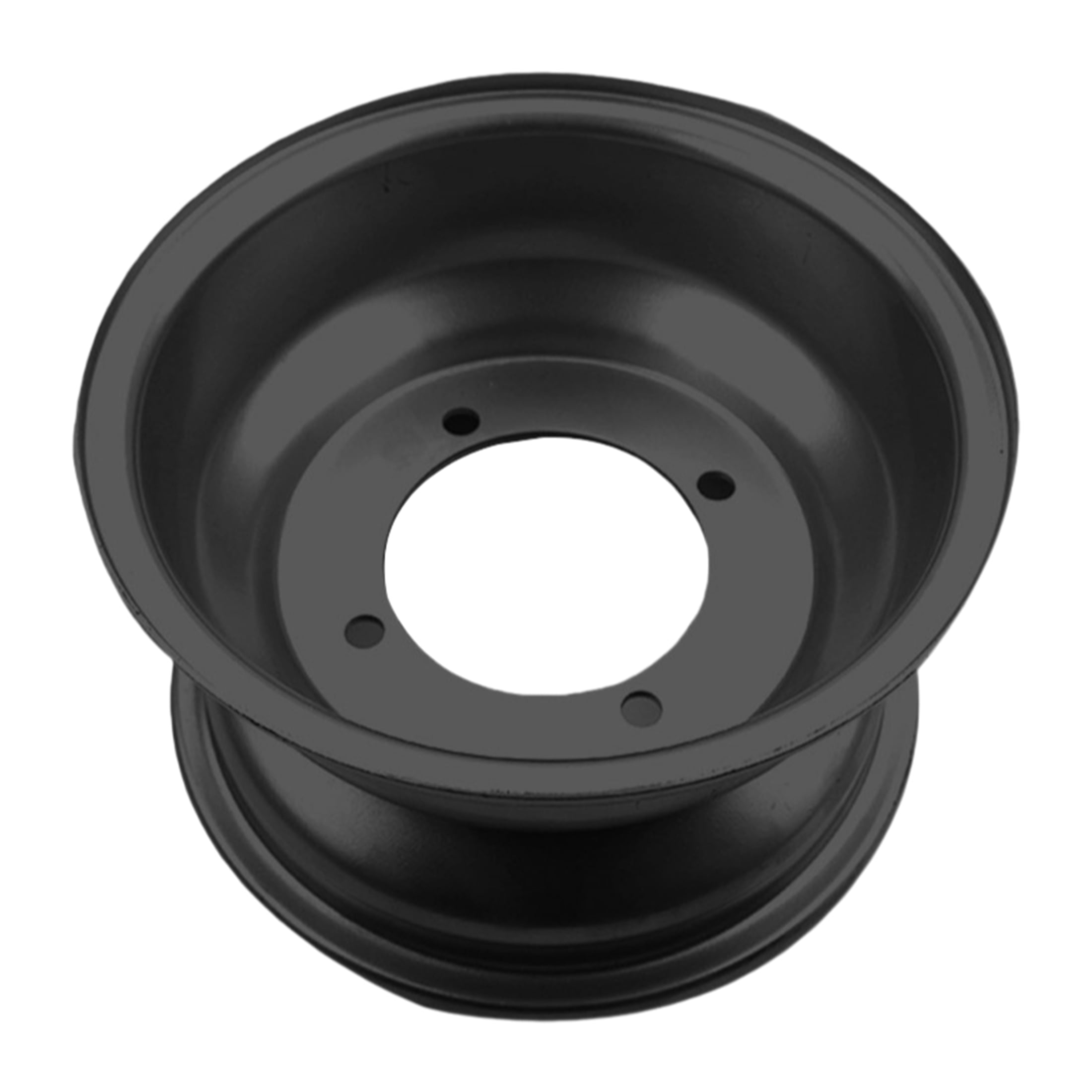 8 Inch ATV Front Wheel Hub, Black Steel Rim for Go Kart Dirt Bike Buggy ...