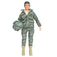thumbnail image 1 of 8 Inch Airforce Military Retro Style Action Figure, 1 of 1