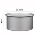 8 Inch Aluminum Alloy Round Hollow Chiffon Cake Food Cake Pan DIY