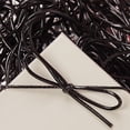 thumbnail image 1 of 8 Inch Black Metallic Stretch Loops With Bow - 100 Pack, 1 of 1