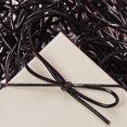 thumbnail image 1 of 8 Inch Black Metallic Stretch Loops With Bow - 50 Pack, 1 of 1