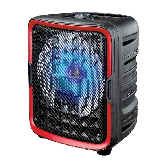 8 Inch Bluetooth Speaker True Wireless TWS IQ-6608DJBT Black Blue Red