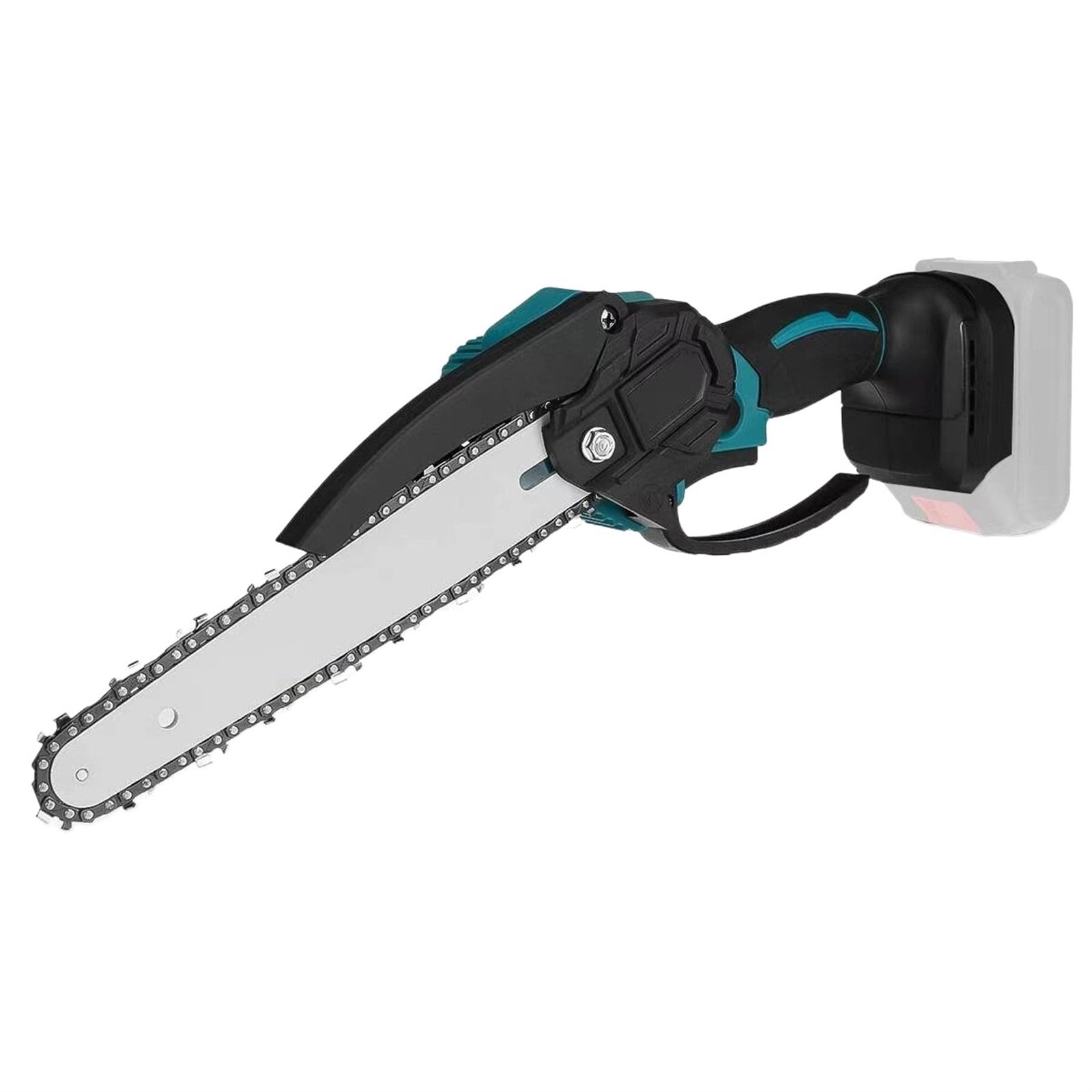 8 Inch Brushless Electric Chain Saw Mini Chainsaw Cordless Wood Cutter Pruning Garden Trimmer Power Tools For 18V Battery