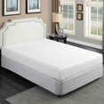 thumbnail image 1 of 8 Inch Cal King Size Mattress, Plush Foam Mattress with Breathable Aloe Vera Cover, Medium Gel Memory Foam Mattress, Bed Mattress in a Box, CertiPUR-US Certified, White, 1 of 8