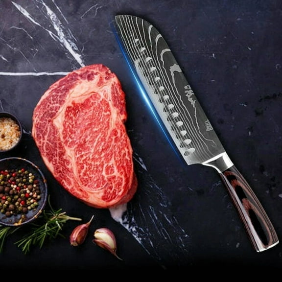 8 Inch Chef Knife High German Carbon Stainless Steel Blade - Sharp Kitchen Knife