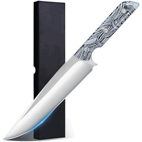 8 Inch Chef Knife, Japanese High Carbon Stainless Steel Professional Sharp Kitchen Knife with Artistic Handle, Unique Gifts for Men and Women, Kitchen Gadgets with Premium Gift Box