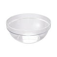 thumbnail image 1 of 8 Inch Clear Plastic Salad Bowl Large Serving Bowl Dishwasher Safe Reusable for Salads Snacks Fruits Kitchen Dining, 1 of 7