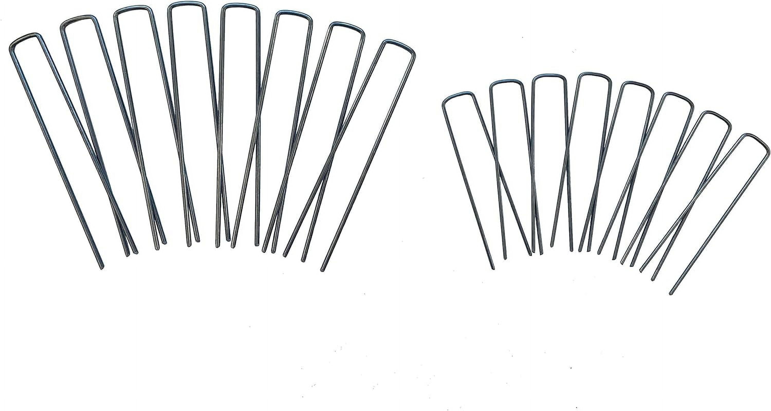 8 Inch Commercial Grade Heavy Duty Landscape Sod Staples Fabric Pins