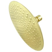 8 Inch Diameter Brass Shower Head - Polished Brass